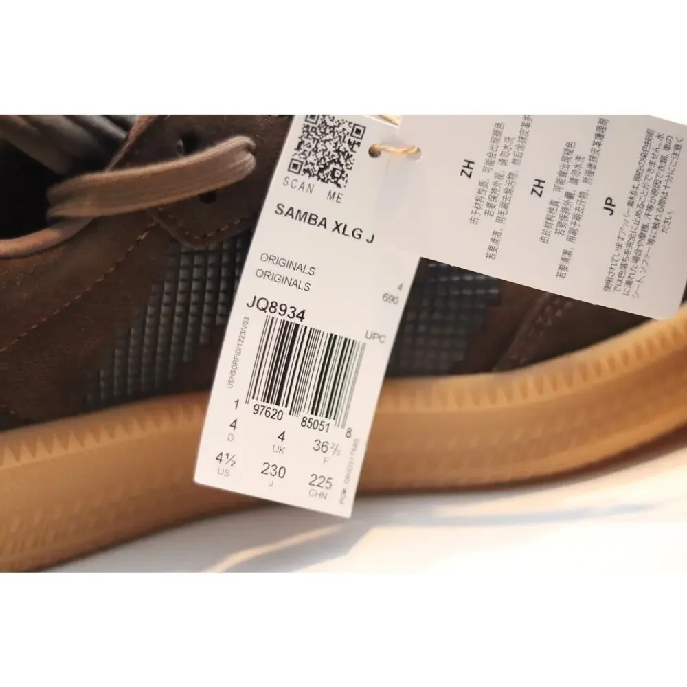 Minecraft X Adidas Samba XLG Junior Sz 4.5